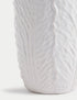 Marks & Spencer "Medium White Cabbage Ceramic Bouquet Vase"
